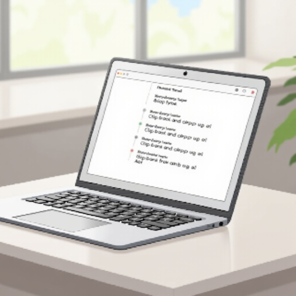So sehen Sie die Zwischenablage-Historie auf Ihrem Chromebook.