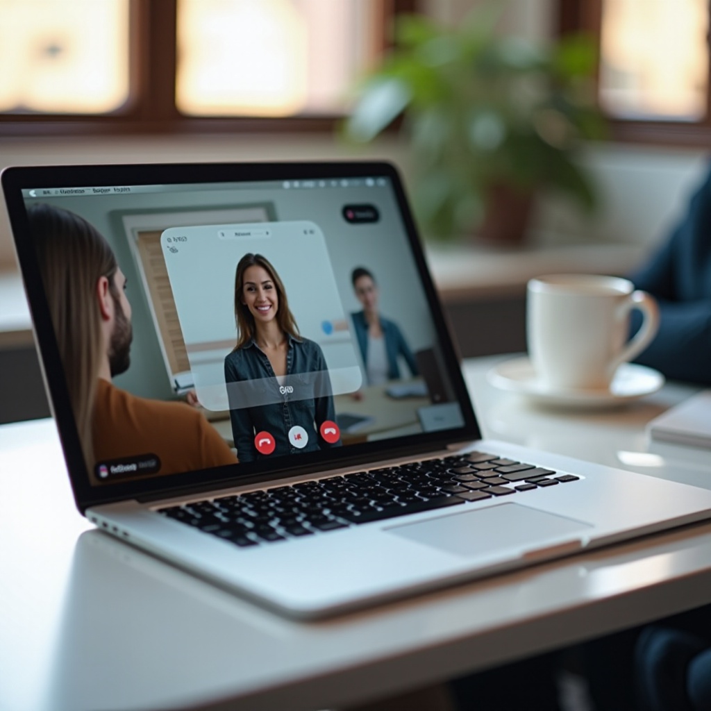 Facetime auf dem Computer