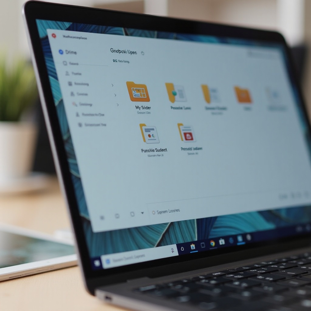 wie komme ich zur Dateianwendung auf dem Chromebook