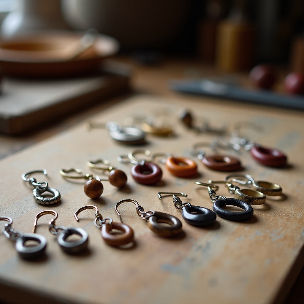 wie man Ohrringhaken macht